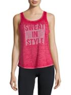 Marc New York Performance Sweat In Style Tank Top