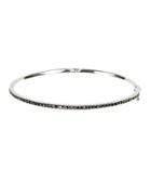 Judith Jack Sterling Silver And Crystal Bangle