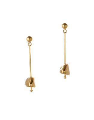 Oscar De La Renta Geode Pendant Earrings