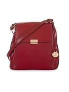 Brahmin Lava Topsail Margo Leather Crossbody Bag