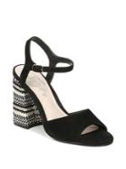 Fergie Ginelle Suede Ankle-strap Sandals