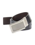 Kc Collections Flip-buckle Leather Belt