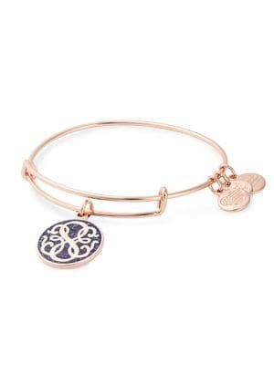 Alex And Ani Rose Goldtone Path Of Life Charm Bracelet