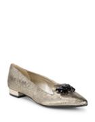 Anne Klein Kamy Leather Loafers