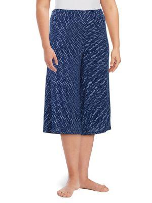 Lissome Dotted Wide-leg Pants