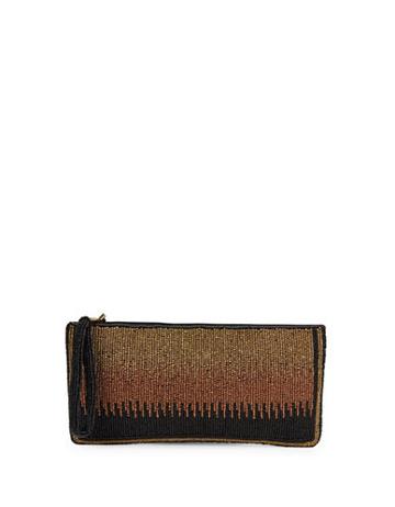 Mary Frances Ombre Beaded Clutch