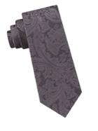 Michael Kors Textured Ground Paisley Silk Tie