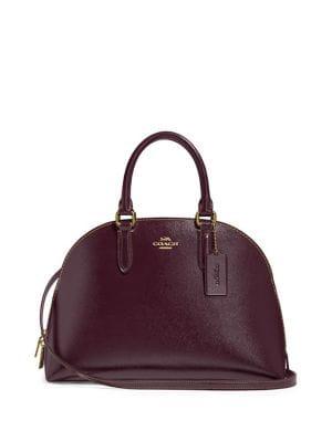 Coach Quinn Patent Leather Satchel