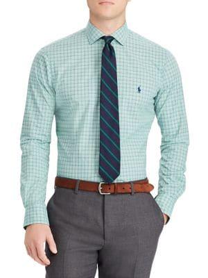 Polo Ralph Lauren Classic-fit Plaid Poplin Shirt
