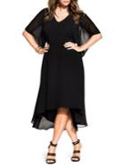 City Chic Plus Adore Fit-&-flare Dress