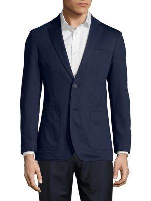 Karl Lagerfeld Paris Textured Blazer Jacket