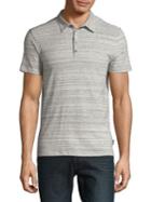 John Varvatos Star U.s.a. Heathered Cotton Polo