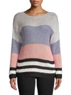 Lucky Brand Knit Colorblock Pullover