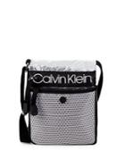 Calvin Klein Tabbie Metallic Mesh Crossbody Bag