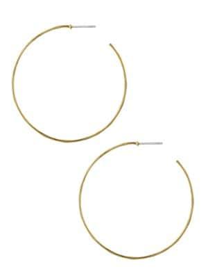 Robert Lee Morris Wire Hoop Earrings