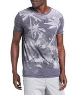 Silver Jeans Valley Palm Print Tee