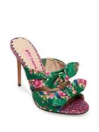 Betsey Johnson Floral Stiletto Sandals
