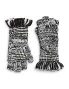 Rebecca Minkoff Fringe Knit Gloves