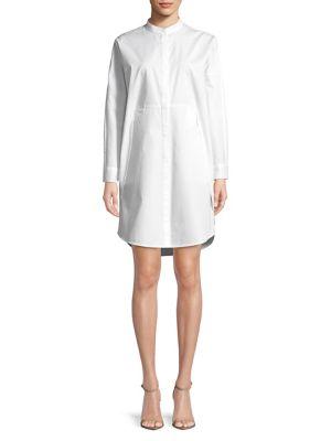 Caara Long-sleeve Cotton Dress