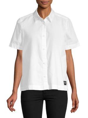Calvin Klein Jeans Short-sleeve Poplin Cotton Shirt
