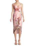 Cooper St Floral Ruffle Wrap Dress