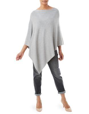 Olsen Dream Land Side-stripe Poncho