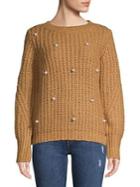 Vero Moda Faux Pearl-embellished Sweater
