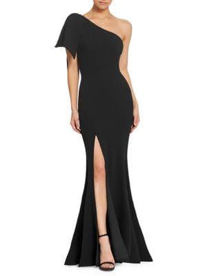Dress The Population Georgina One Shoulder Mermaid Gown