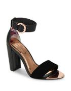 Ted Baker London Secoa Leather And Suede Sandals