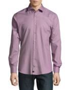 Strellson Plaid Cotton Button-down Shirt