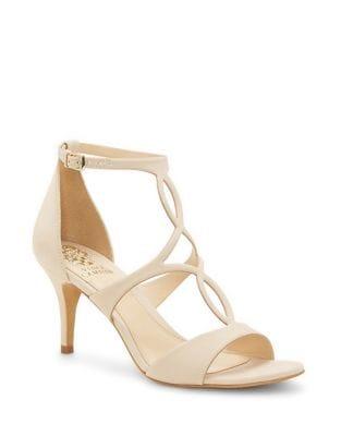 Vince Camuto Payto Leather Geometric Sandals