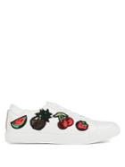 Kenneth Cole New York Kam Embroidered Leather Sneakers