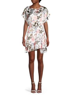 Astr The Label Floral A-line Dress