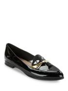 Kate Spade New York Cecilia Cat Applique Leather Loafers