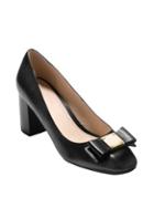 Cole Haan Tali Bow Leather Pumps