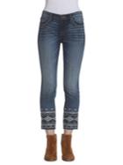 Driftwood Colette In Canary Cropped Jeans