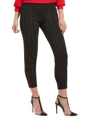 Hue Pinstripe Loafer Skimmers