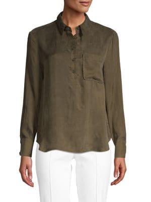 The Korner Half-placket Pocket Shirt