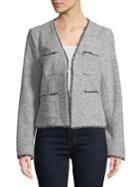 Ellen Tracy Petite Open Front Jacket