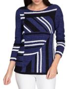 Nic+zoe Colorblocked Sweater
