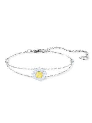 Sunshine Canary Yellow Swarovski Crystal Slider Bracelet