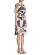 Lafayette 148 New York Jubilee Print Shirt Dress