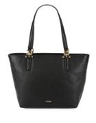 Calvin Klein Rudy Leather Tote