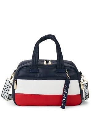 Tommy Hilfiger Ames Puffy Logo Satchel