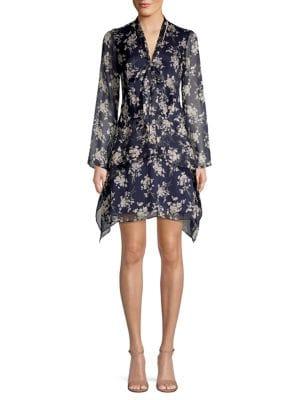 Cooper St Floral-print Mini Dress