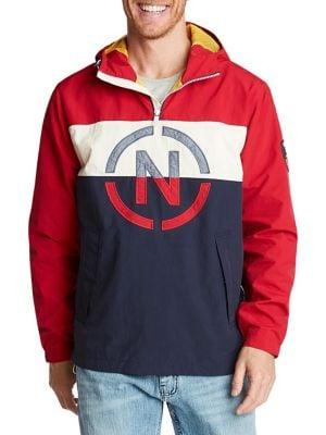 Nautica Hooded Pullover Jacket