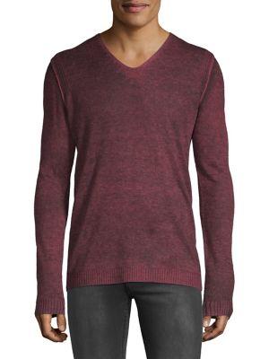 John Varvatos Star U.s.a. V-neck Pullover Sweater