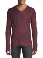 John Varvatos Star U.s.a. V-neck Pullover Sweater