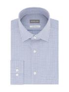 Michael Kors Regular-fit Checkered-print Dress Shirt