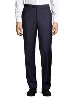 Lauren Ralph Lauren Mini-check Wool Dress Pants